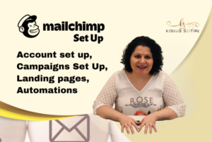 Set up your Mailchimp account and your emails