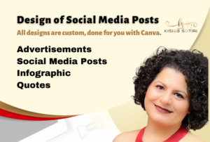Design your social media post on canva