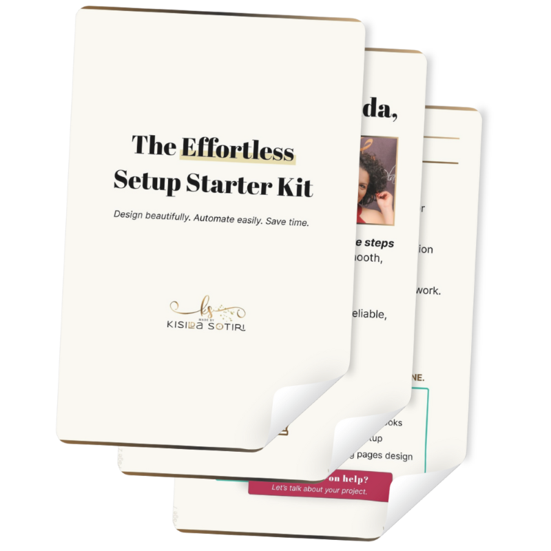 The Effortless Setup Starter Kit