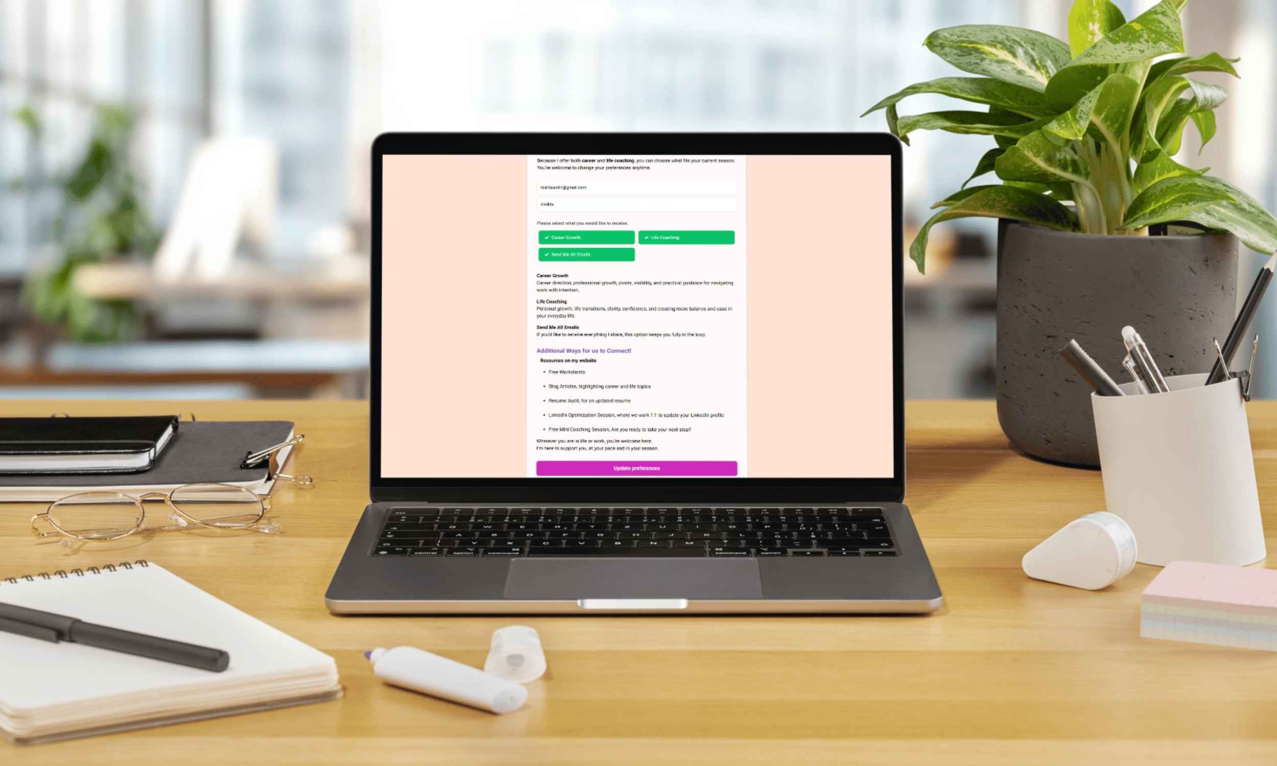 Email Preference Center Let Subscribers Choose